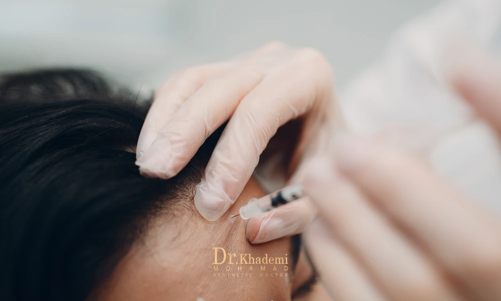 تزریق بوتاکس پیشانی