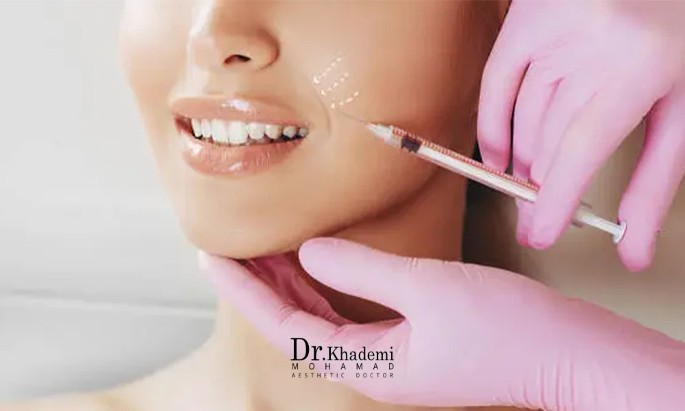 تزریق فیلر خط اندوه 