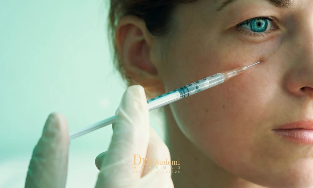 درمان ورم زیر چشم بعد از تزری فیلر