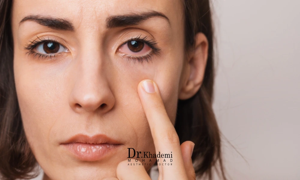 سوزش چشم بعد از تزریق بوتاکس