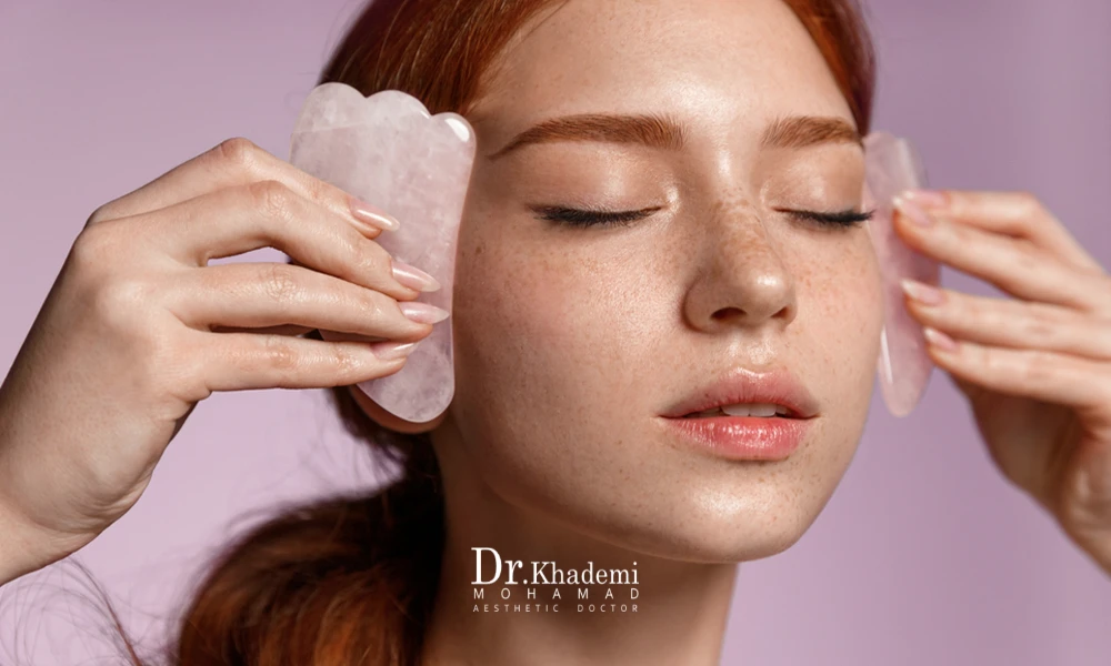 استفاده از کمپرس یخ بعد از تزریق فیلر گونه